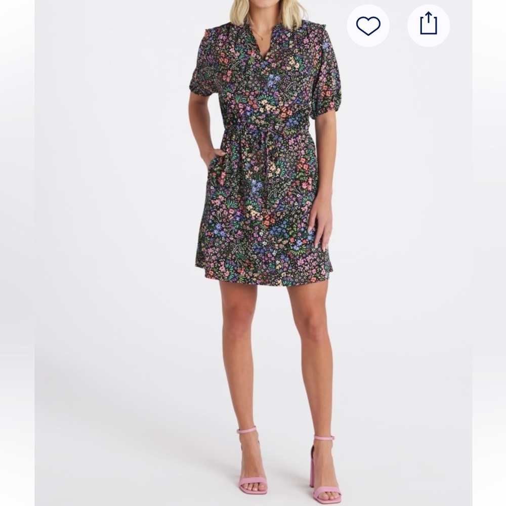 41 Hawthorn Milania Short Sleeve Floral Dress